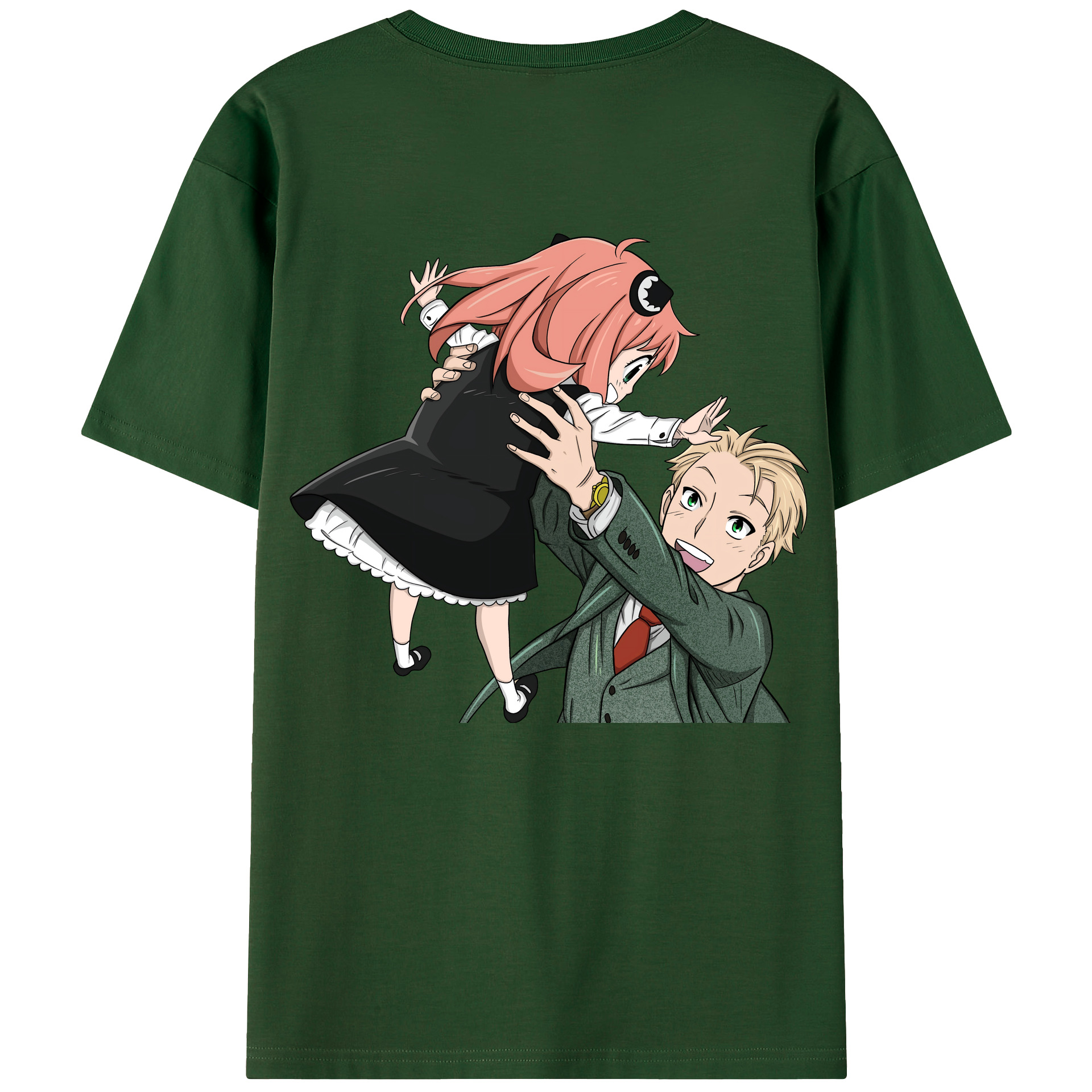 （画像用） SPY×FAMILY间谍家家酒 綿100％半袖Tシャツ（背面プリント）